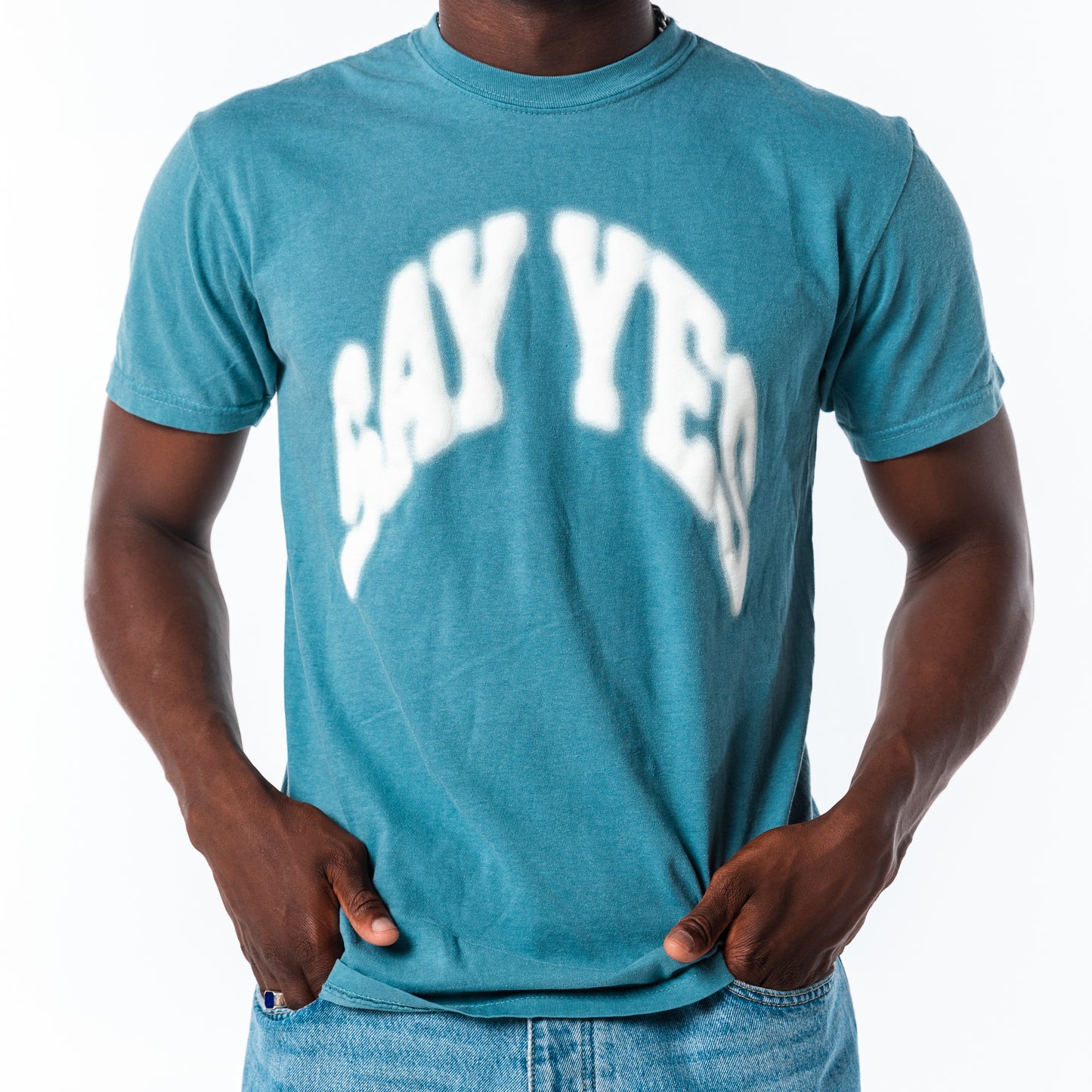 SAY YES PUFF TEE