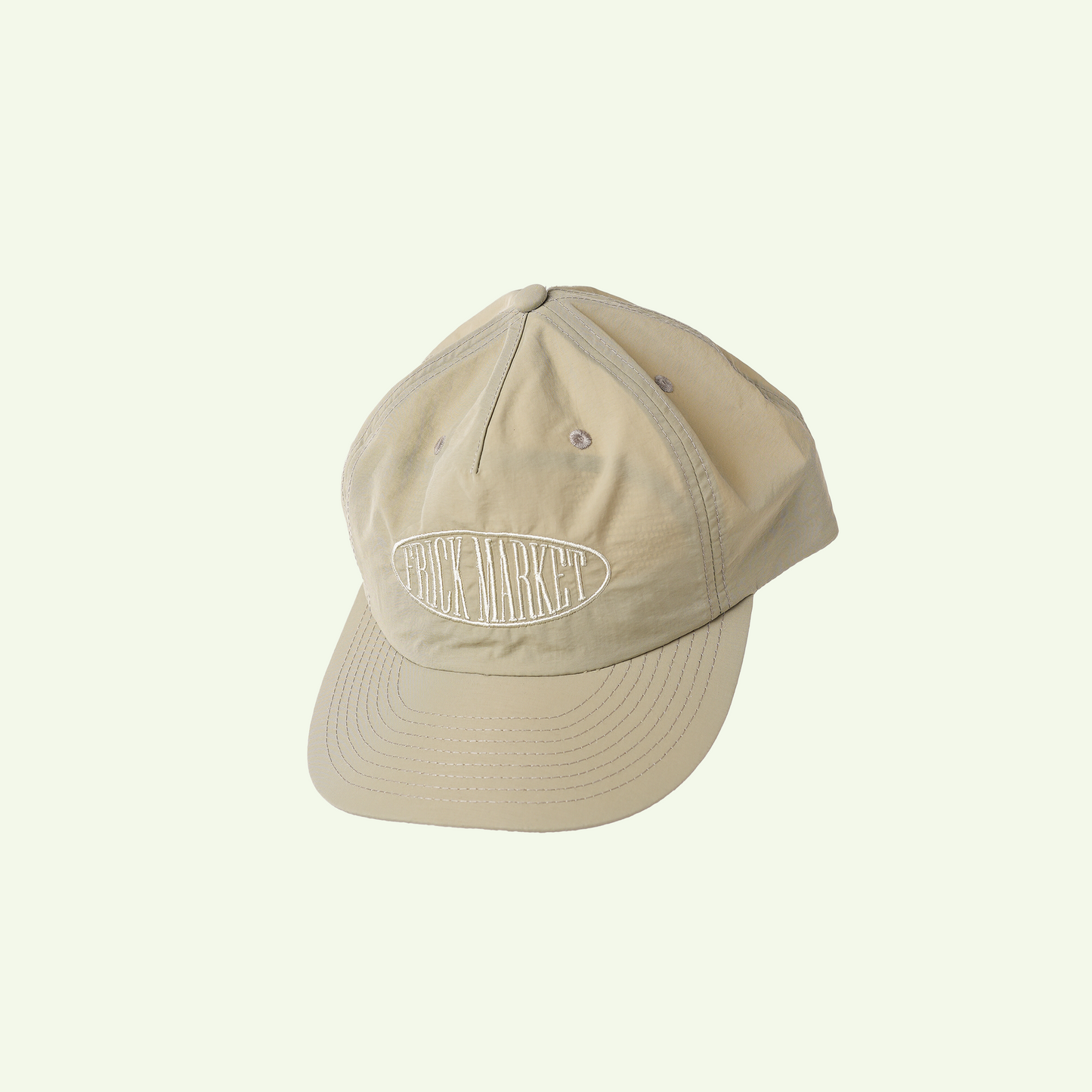 OVAL STAMP NYLON CAP