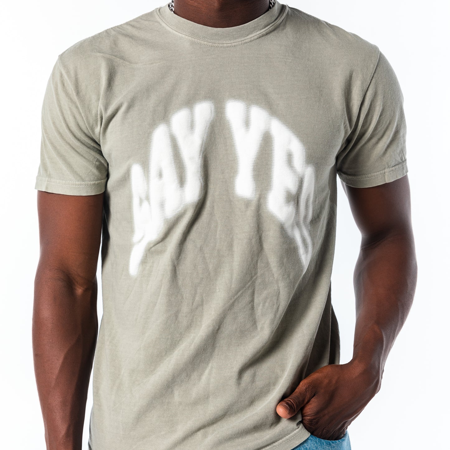 SAY YES PUFF TEE